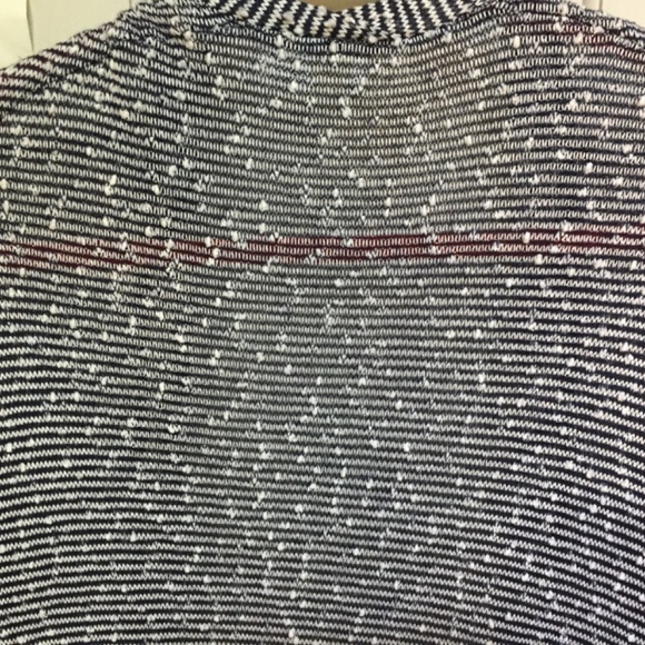 Francesca's Bird Cage Black and White Striped Cardigan - Picture 15 of 15